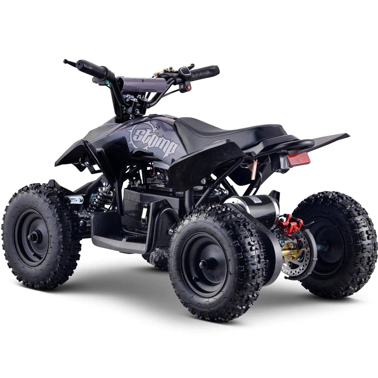 Stomp ACDC Electric ATV - Neon Black