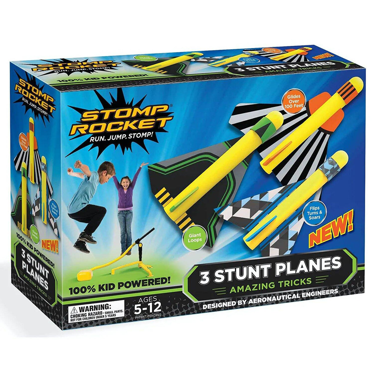 Stomp Rocket Stunt Planes