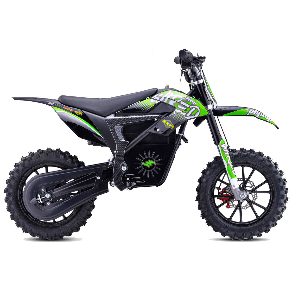 Stomp Wired Mini Dirt Bike - Neon Green