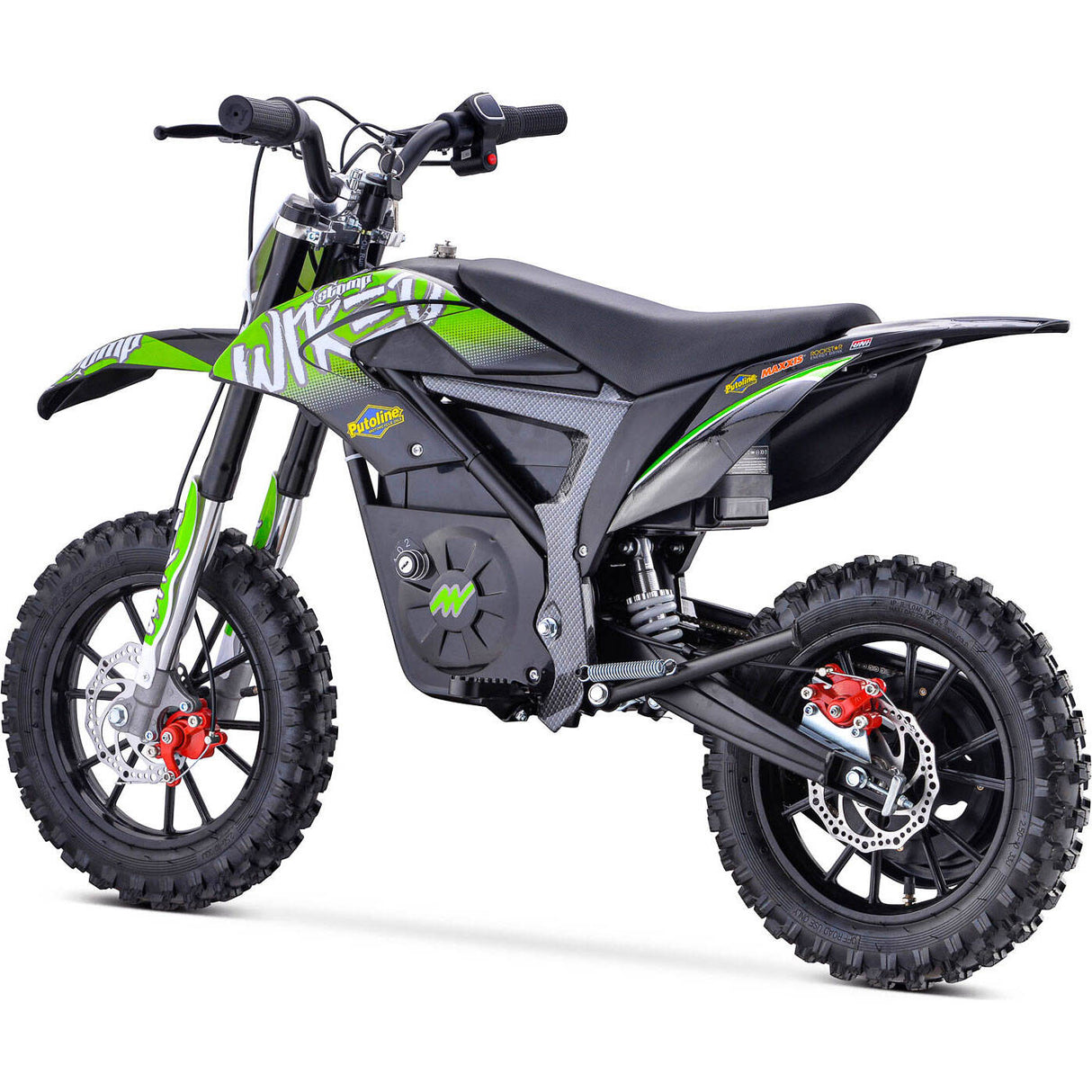 Stomp Wired Mini Dirt Bike - Neon Green