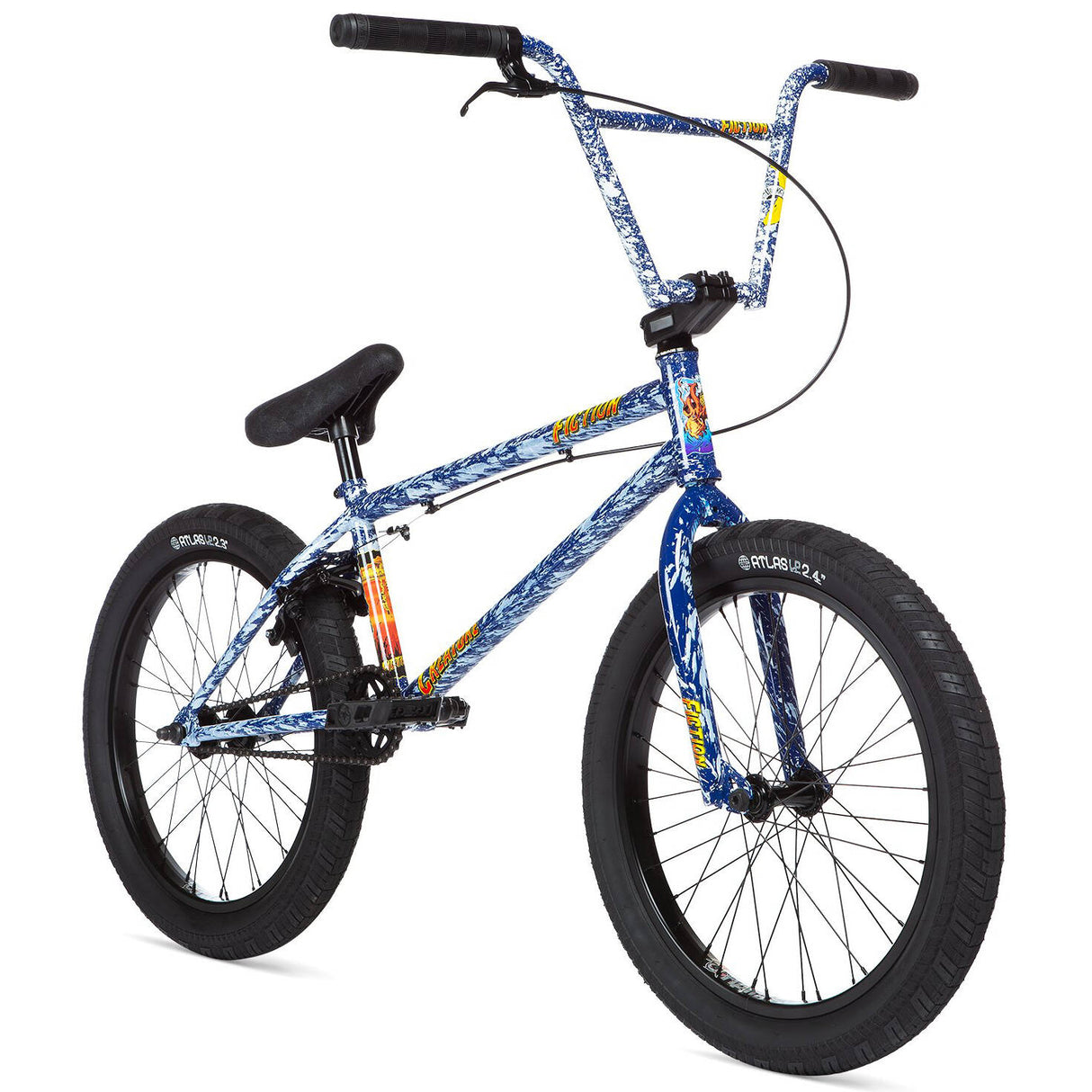 Stolen x Fiction Creature 2020 20" Complete BMX - Angry Sea Blue