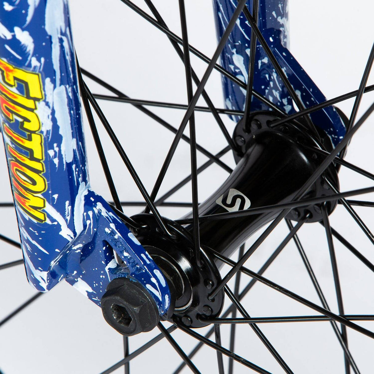 Stolen x Fiction Creature 2020 20" Complete BMX - Angry Sea Blue