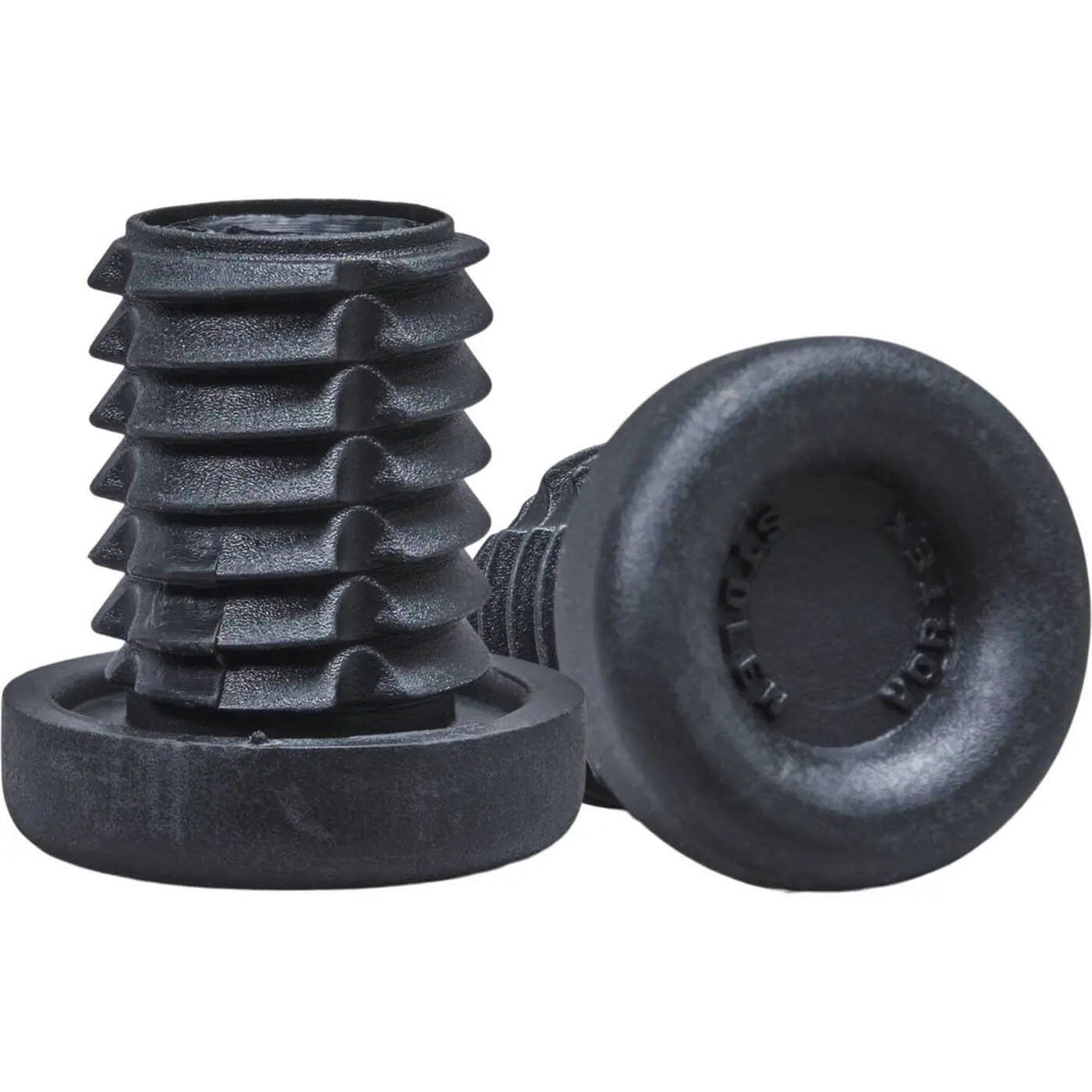 Stolen Hive SuperStick Flangeless Grips - Clear/Fasttimes Black