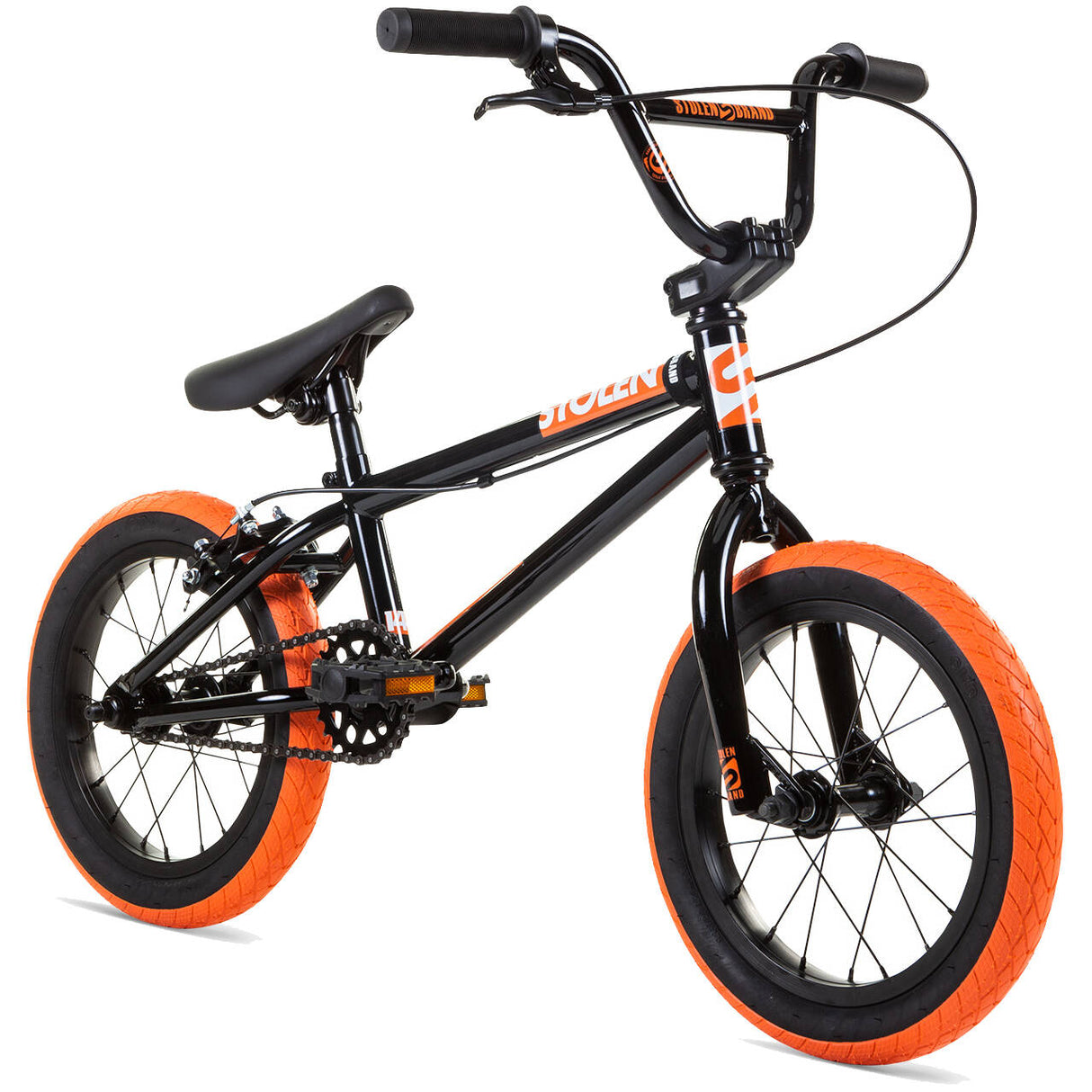 Stolen Agent 14'' 2021 Complete BMX - Black/Orange