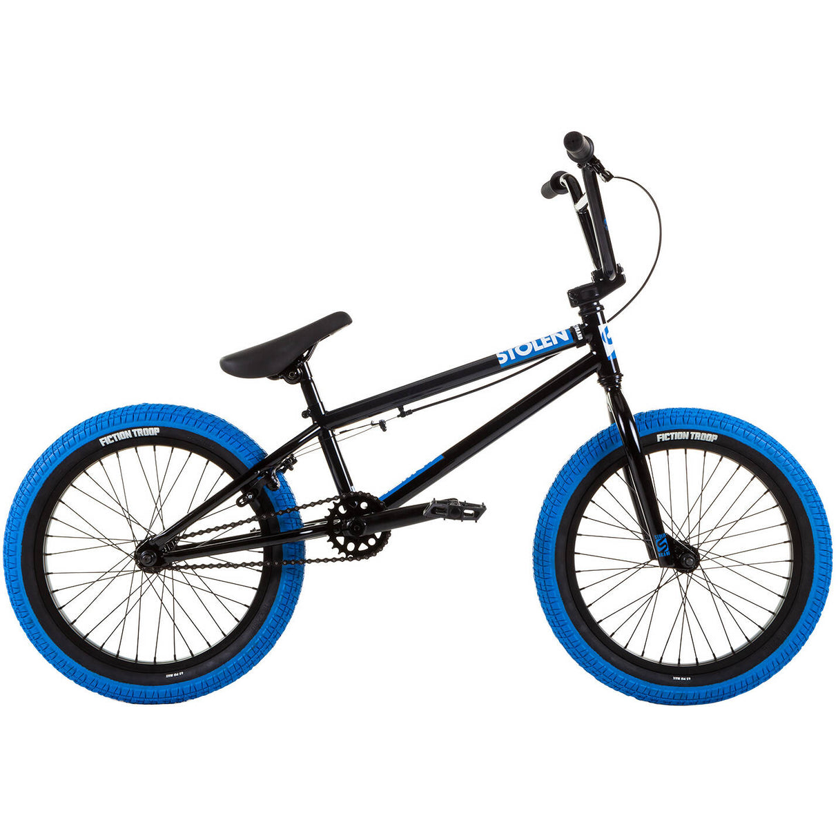 Stolen Agent 18'' 2021 Complete BMX - Black/Blue