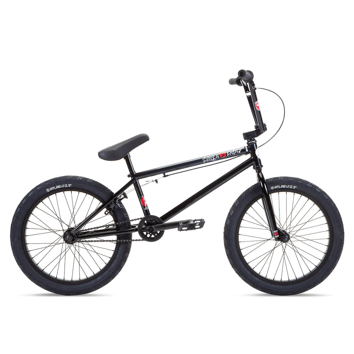 Stolen Overlord 20'' 2021 Complete BMX - Black