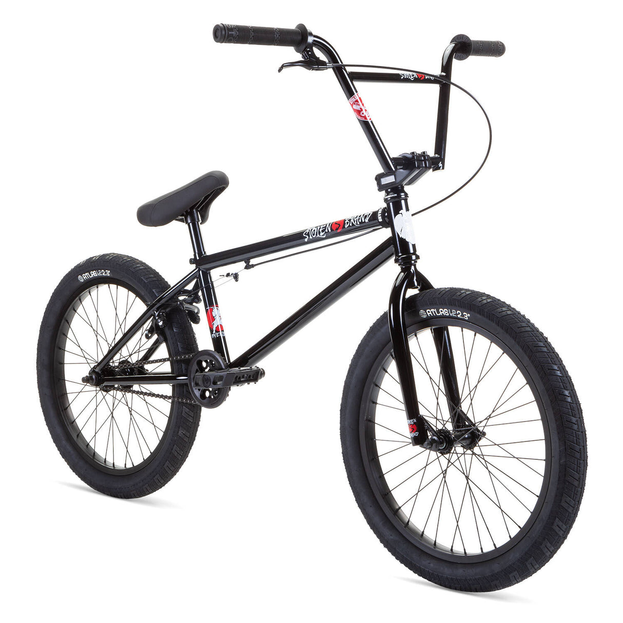 Stolen Overlord 20'' 2021 Complete BMX - Black