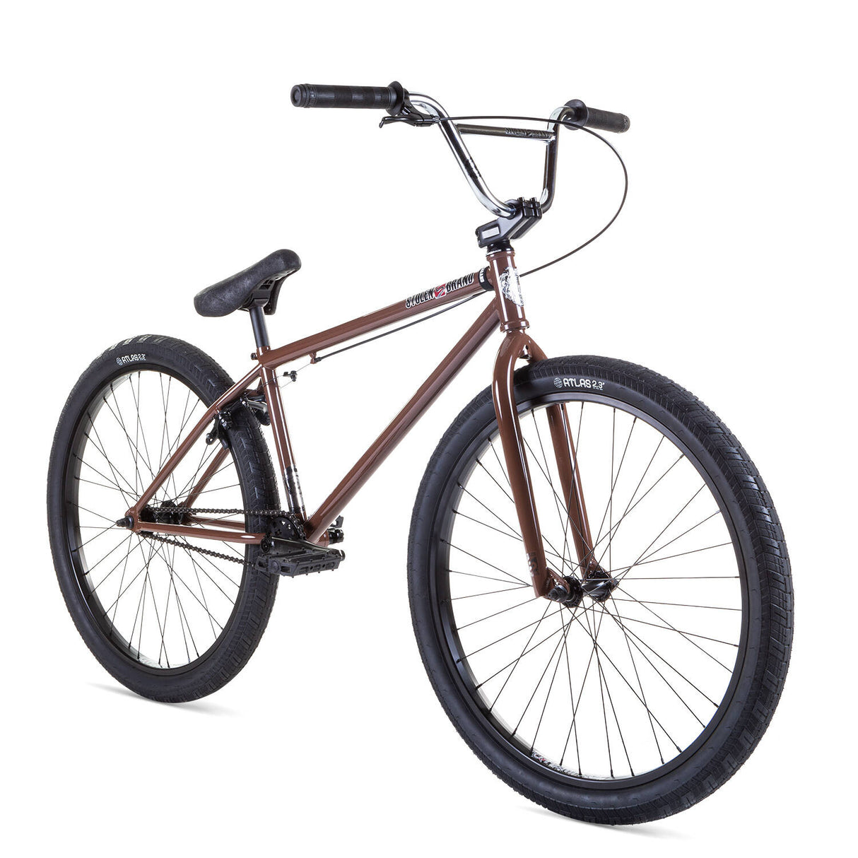 Stolen Zeke 26'' 2021 Complete BMX - Dark Chocolate/Chrome