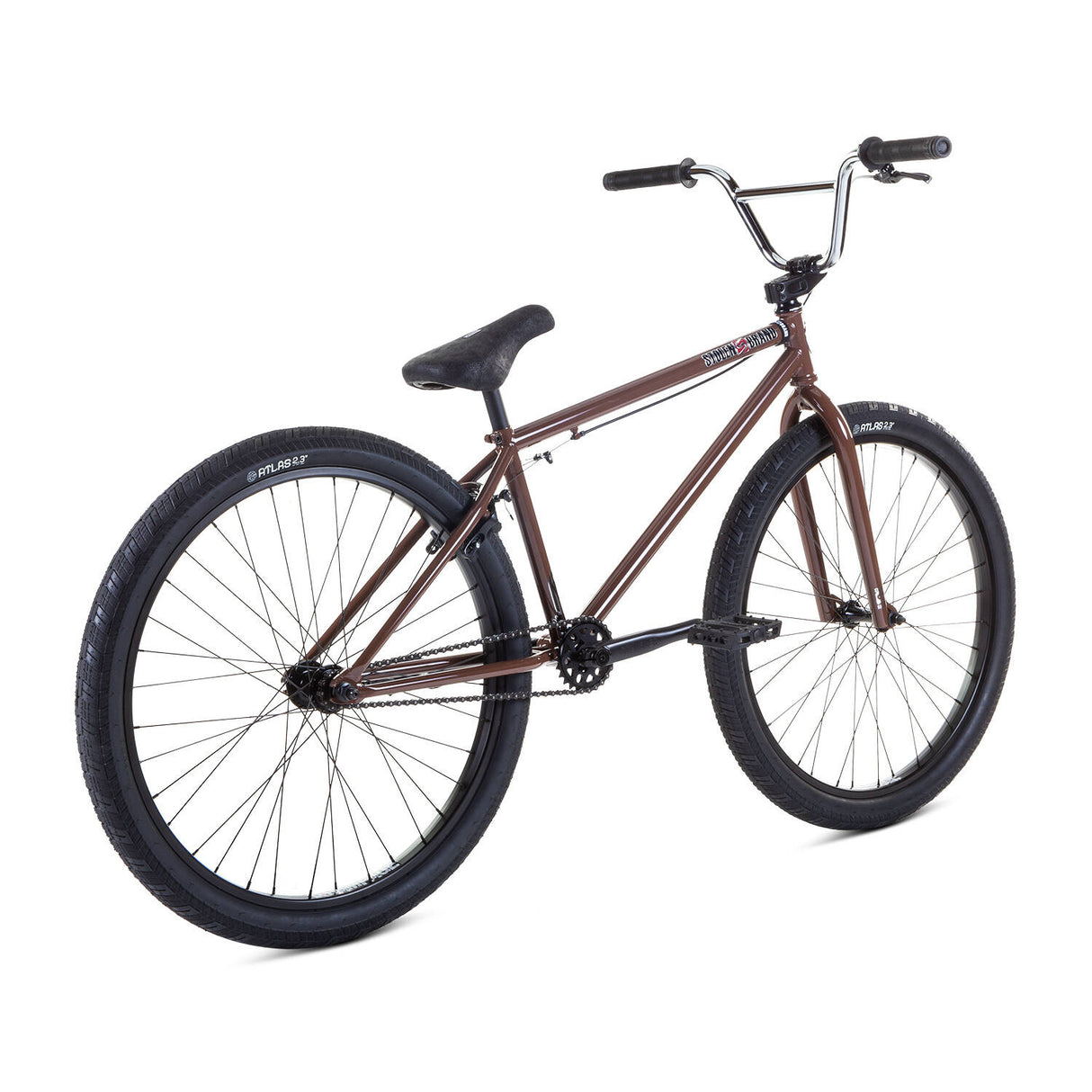 Stolen Zeke 26'' 2021 Complete BMX - Dark Chocolate/Chrome