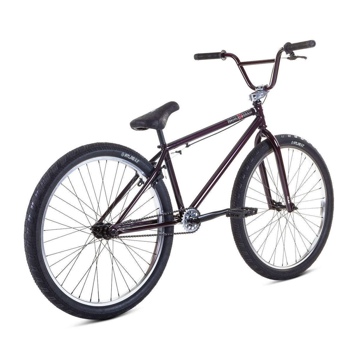 Stolen Zeke 26'' 2021 Complete BMX - Purple/Silver