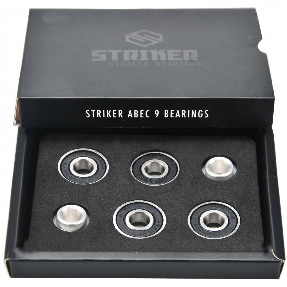 Striker Stealth Scooter Bearings ABEC 9 - Black