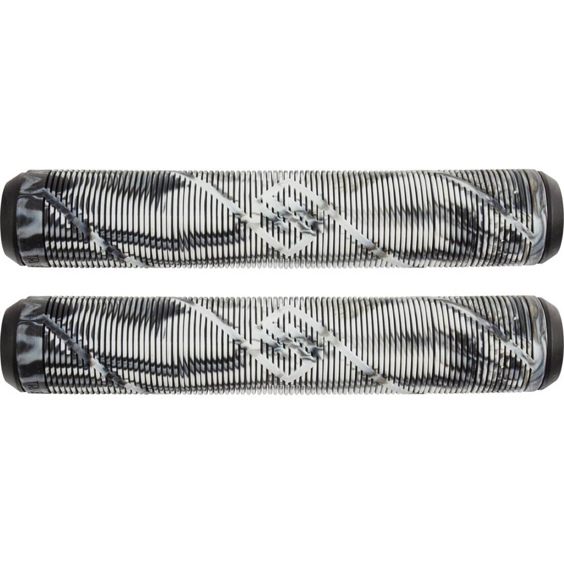 Striker Logo Scooter Grips - Snow Camo