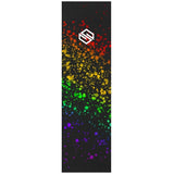 Striker Stunt Scooter Grip Tape - Rainbow Splatter 22" x 6.5"