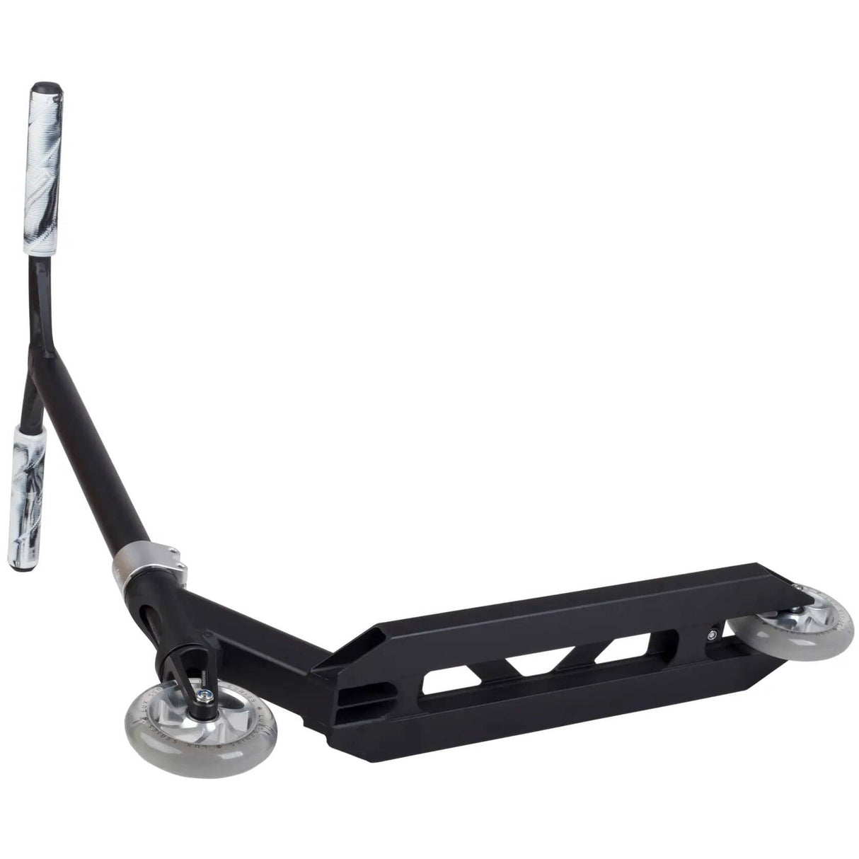 Striker Lux Youth Stunt Scooter - Clear Silver