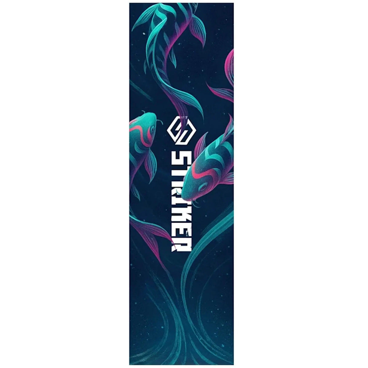 Striker Stunt Scooter Grip Tape - Neon Fish 22" x 6.5"