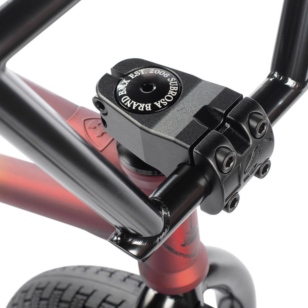 Subrosa 2022 Letum Complete BMX - Matte Trans Red Fade