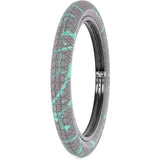 Subrosa Designer BMX Tyre - Teal Drip - 2.4''
