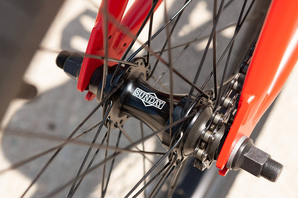Sunday 2022 Primer 20.75'' Complete BMX - Matte Fire Engine Red
