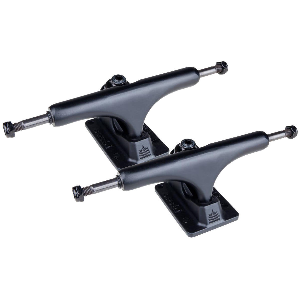Sushi Hollow Kingpin Skateboard Trucks - Black 6''