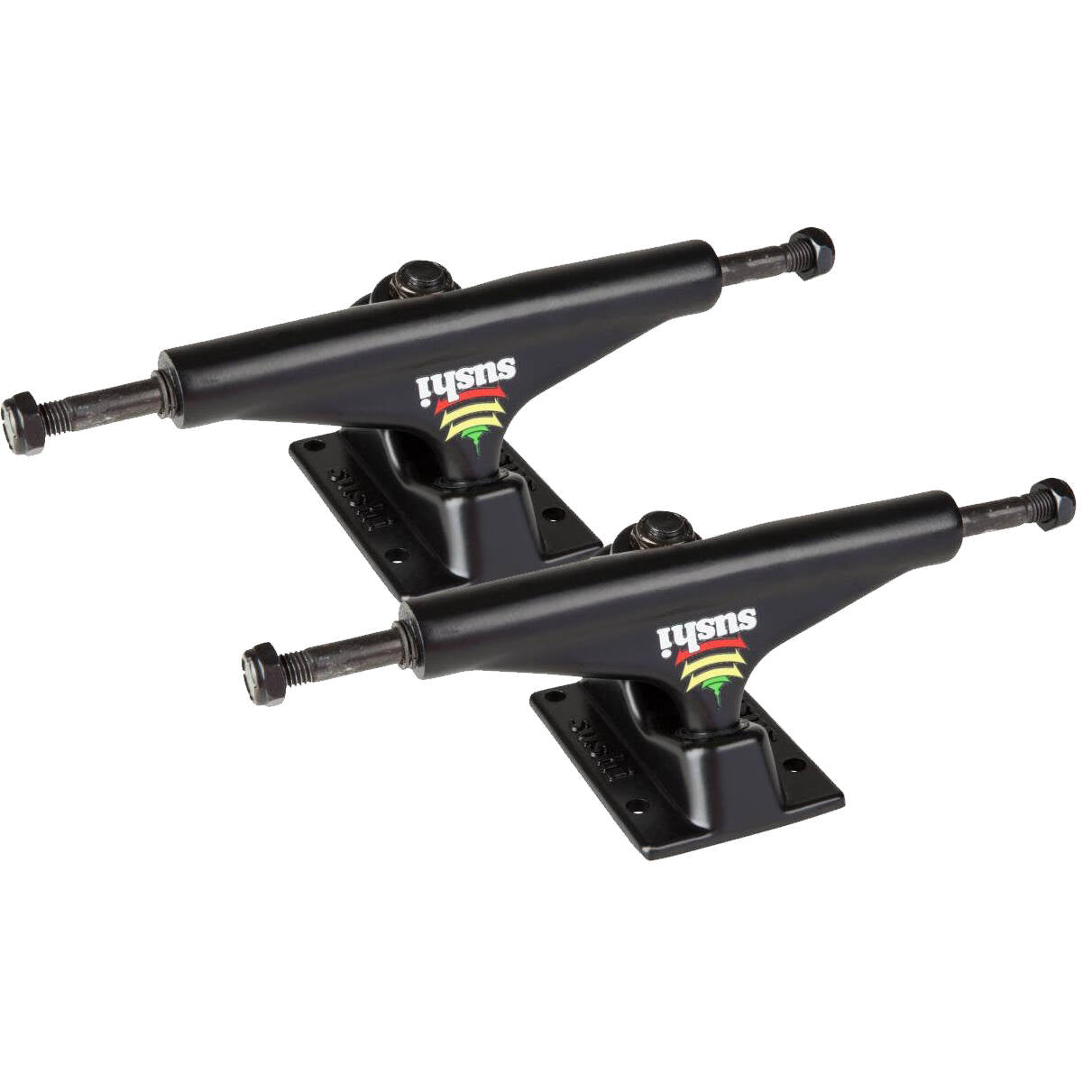 Sushi Pagoda Skateboard Trucks - Rasta 5.25''