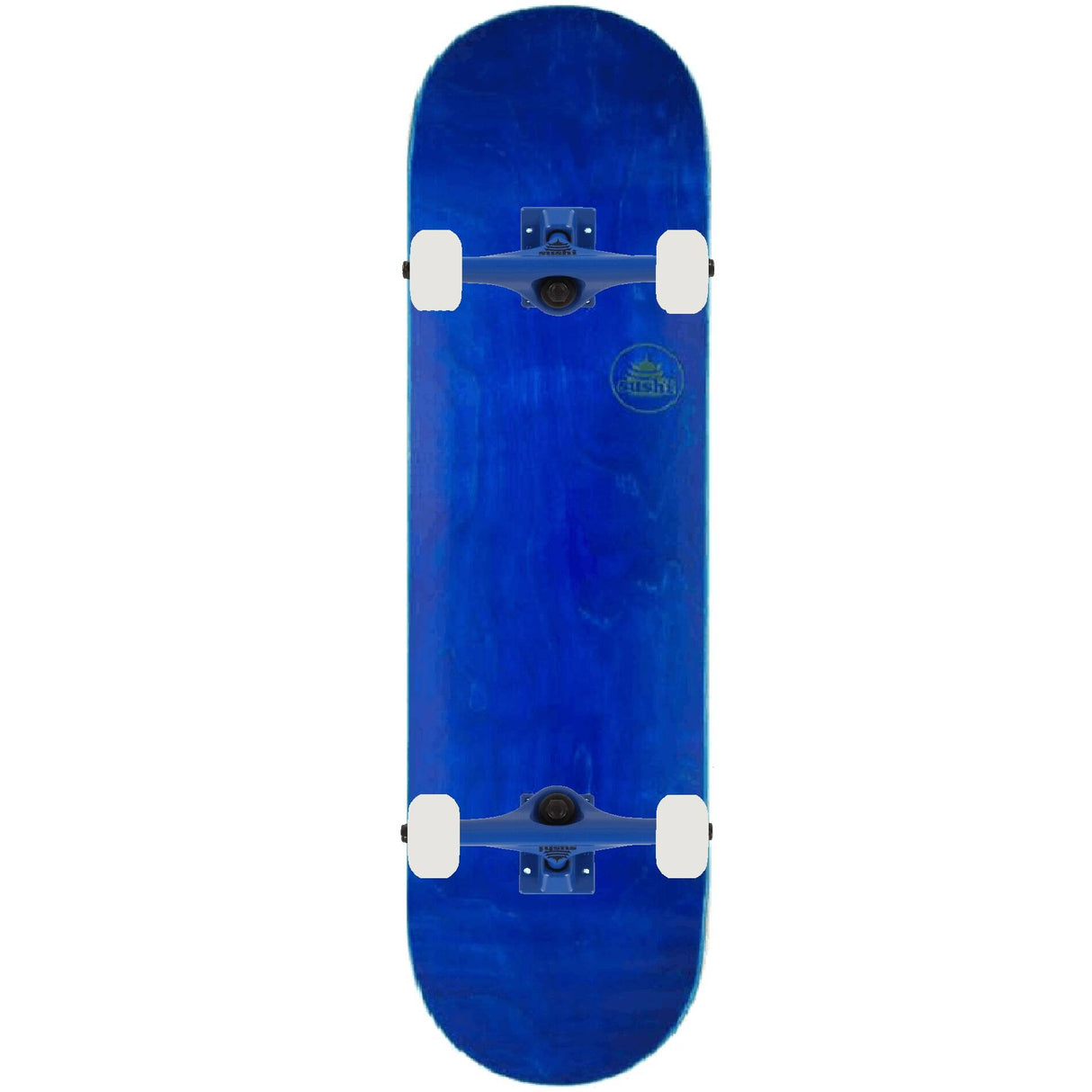 Sushi Pagoda Stamp Custom Skateboard - Blue 8.125"