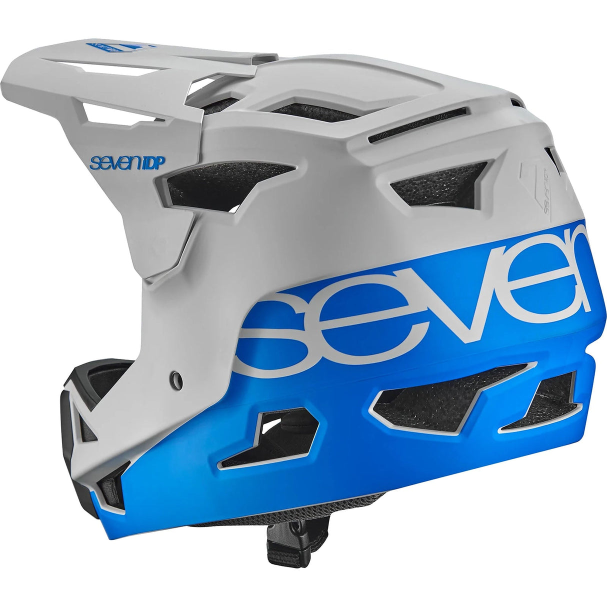 7iDP Project 23 ABS Full Face Helmet - Grey/Blue