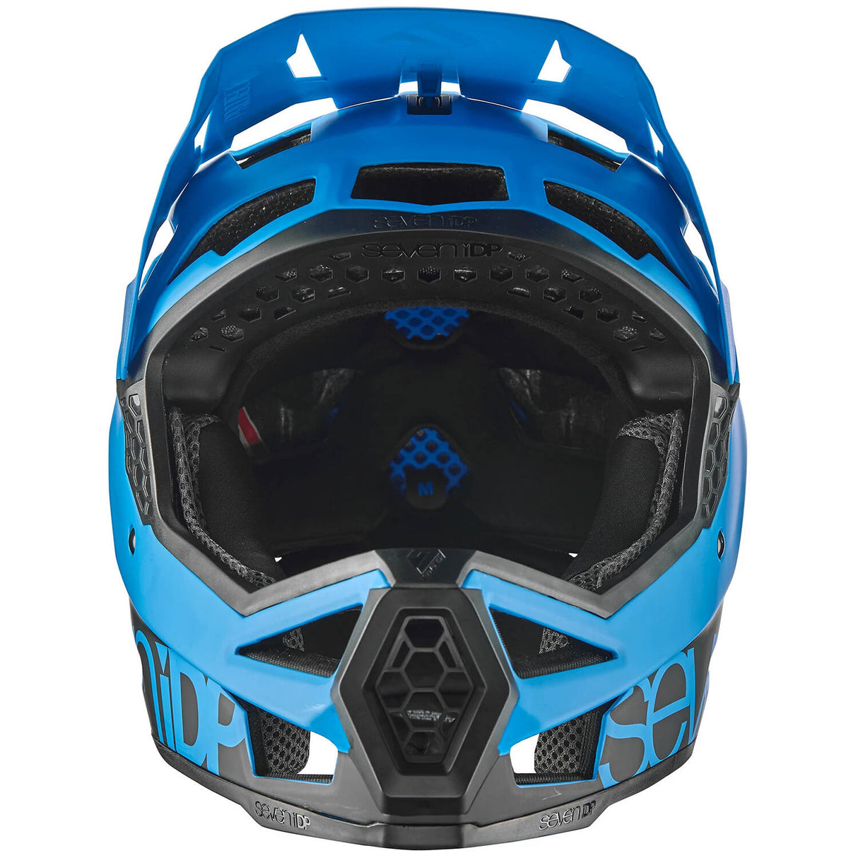 7iDP Project 23 Glass Fibre Full Face Helmet - Blue/Black