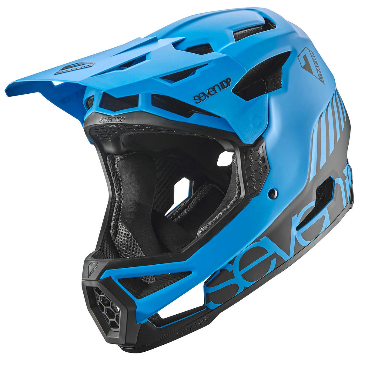 7iDP Project 23 Glass Fibre Full Face Helmet - Blue/Black