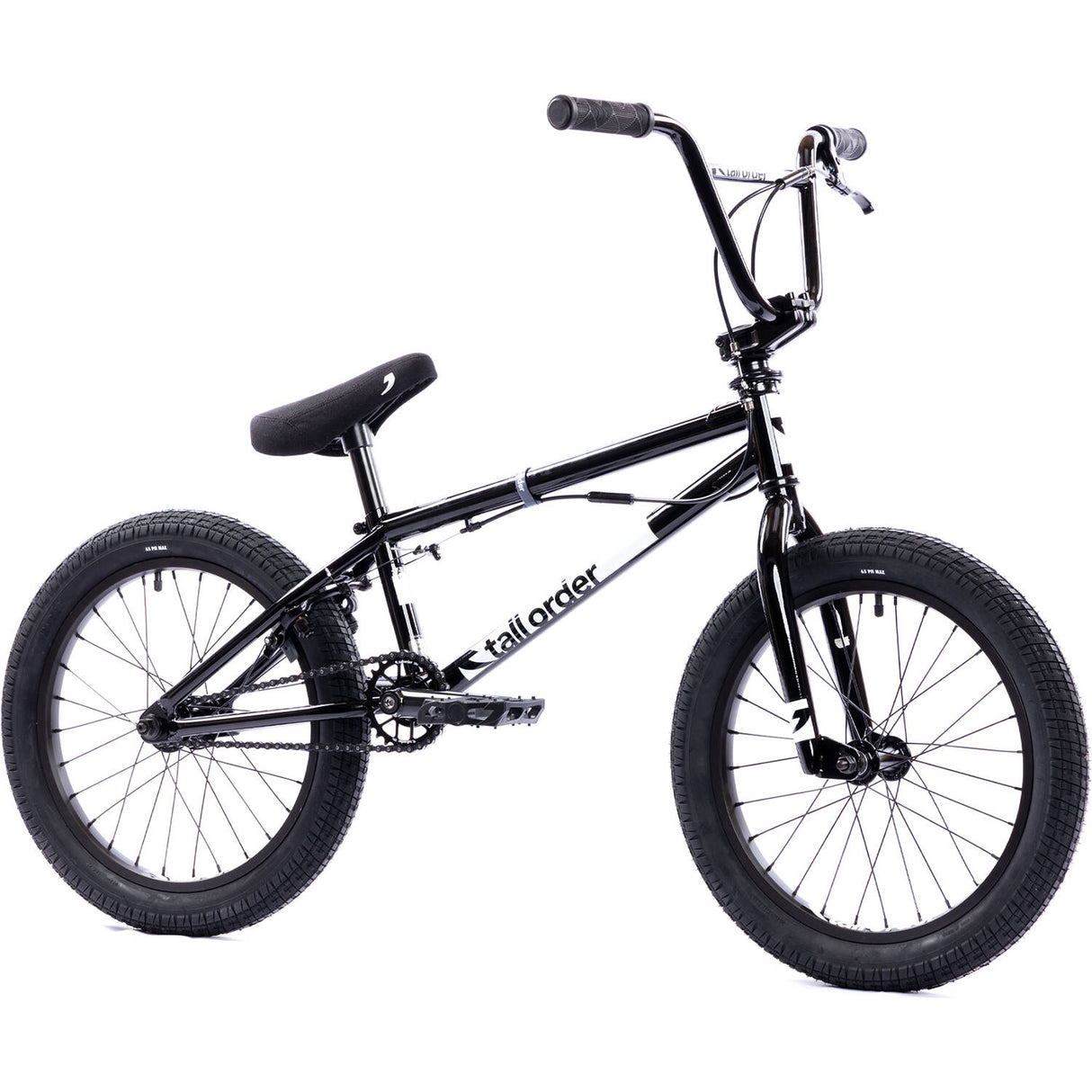 Tall Order 2022 Ramp 18" Complete BMX - Gloss Black