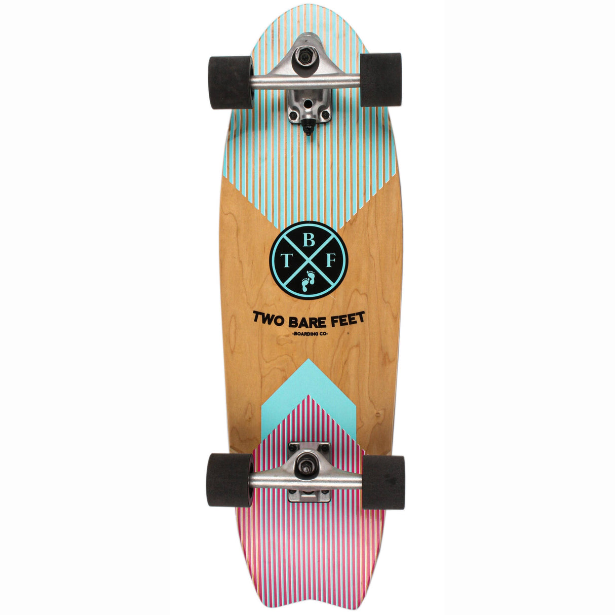 Two Bare Feet Geo Complete Cruiser Skateboard 31''