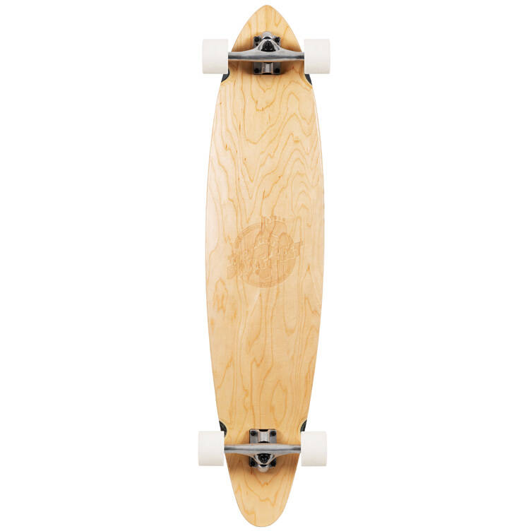 Two Bare Feet Porto Complete Longboard - White 42''