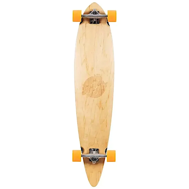 Two Bare Feet Ribeira Complete Longboard - Orange 44''