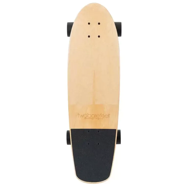 Two Bare Feet Tidal Complete Cruiser Skateboard - Black 30''