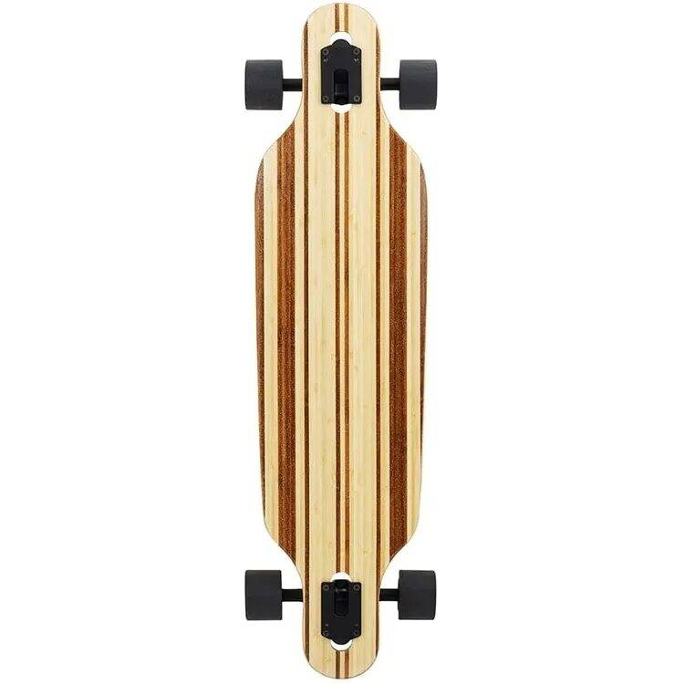 Two Bare Feet Austin Complete Longboard - Natural/Black 36''