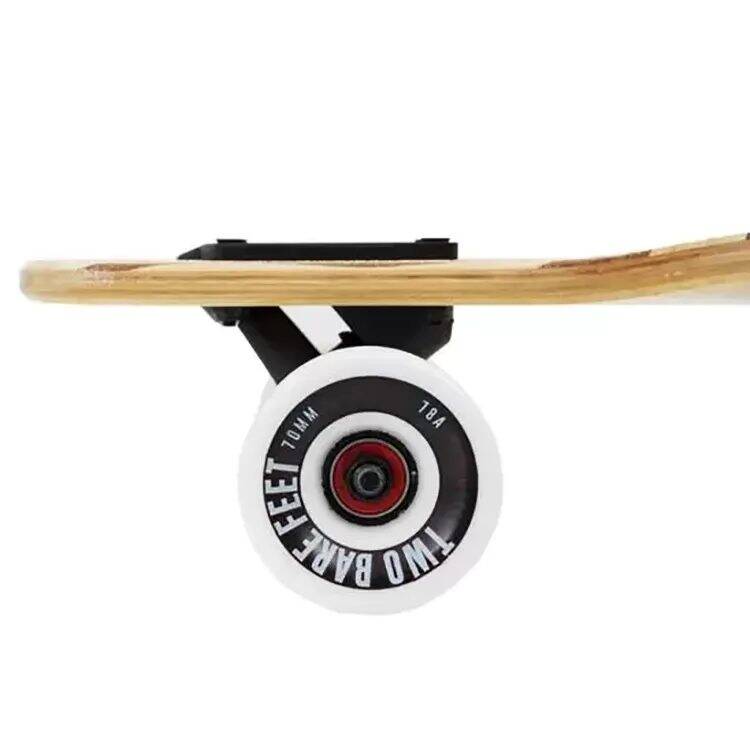 Two Bare Feet Austin Complete Longboard - Natural/White 36''