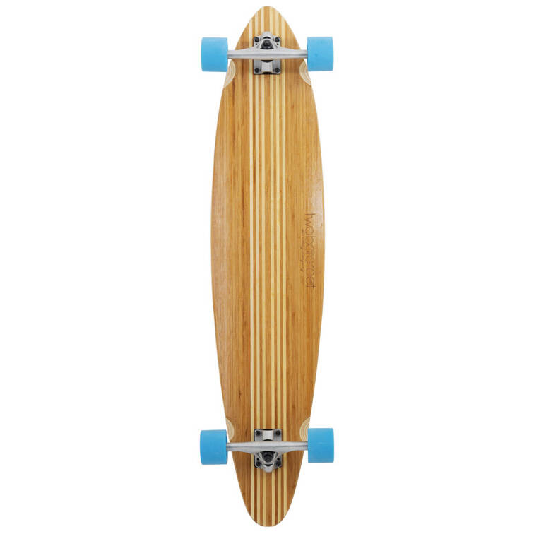 Two Bare Feet The Chad Complete Longboard - Natural/Blue 42''