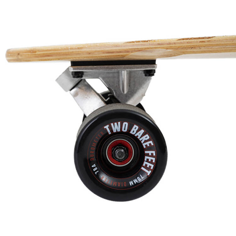 Two Bare Feet The Chuck Complete Longboard - Natural/Black 44''