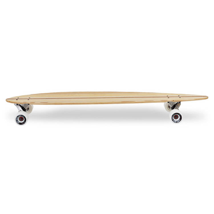 Two Bare Feet The Chuck Complete Longboard - Natural/White 44''