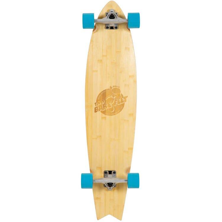 Two Bare Feet The Deacon Complete Longboard - Natural/Blue 40''