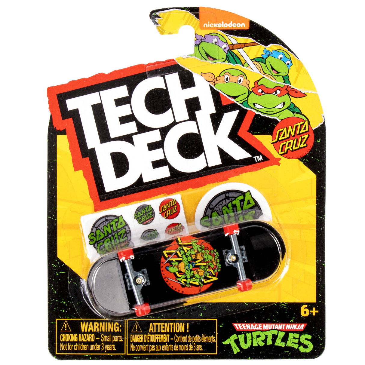 Tech Deck Santa Cruz x TMNT Fingerboard - Random