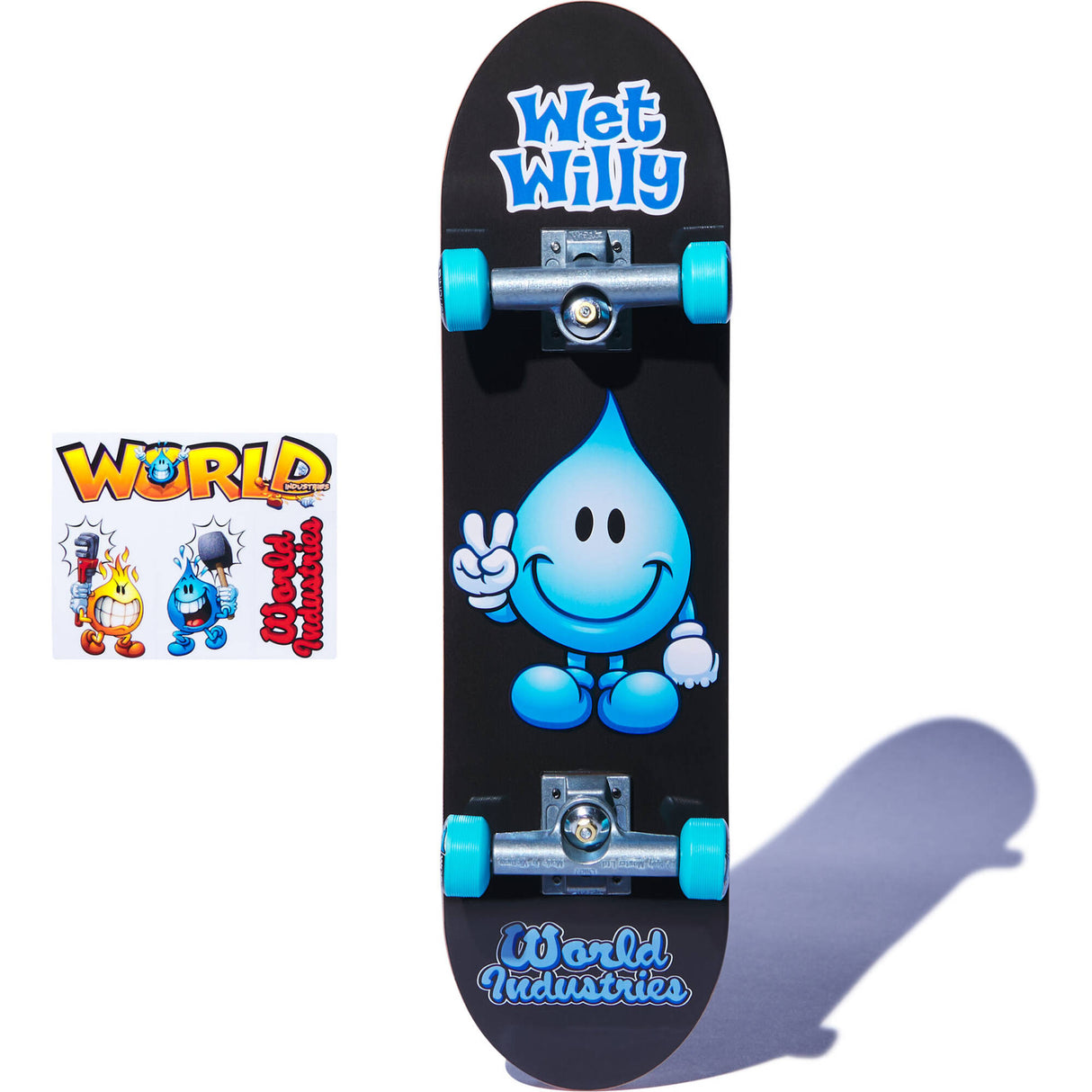 Tech Deck World Industries Handboard - Black/Blue
