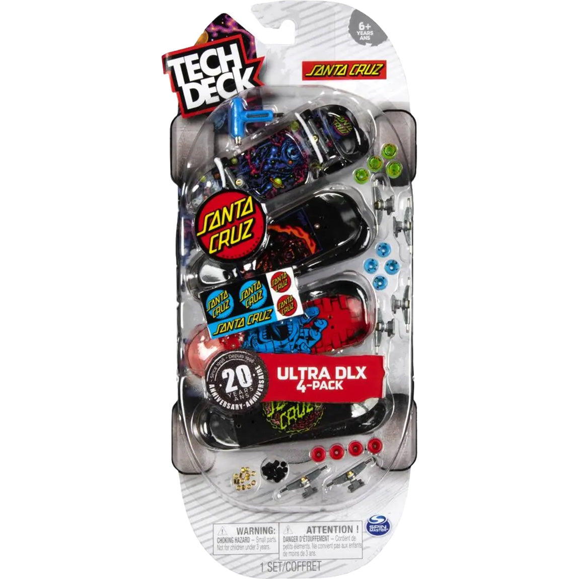 Tech Deck Assorted Multipack Fingerboards (4 Pack)