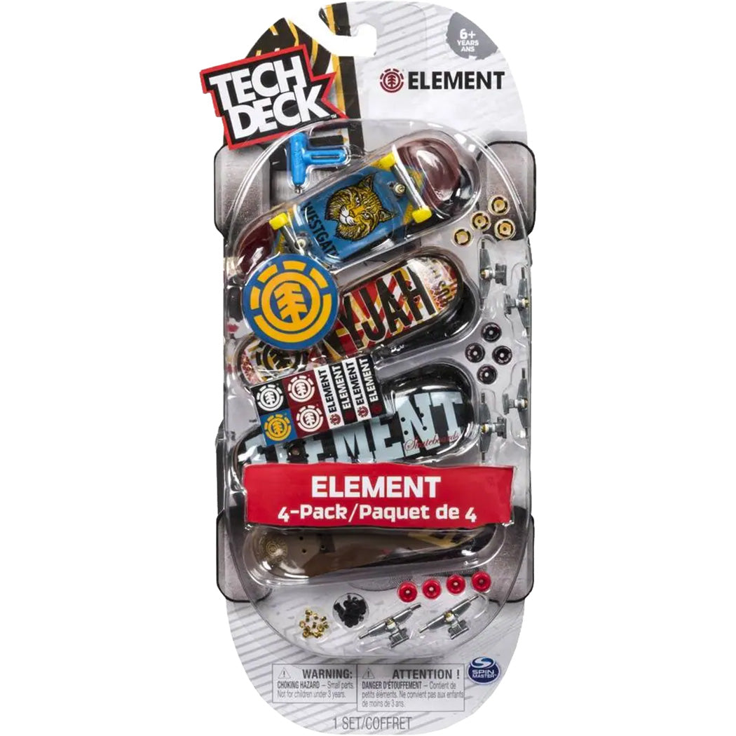 Tech Deck Assorted Multipack Fingerboards (4 Pack)