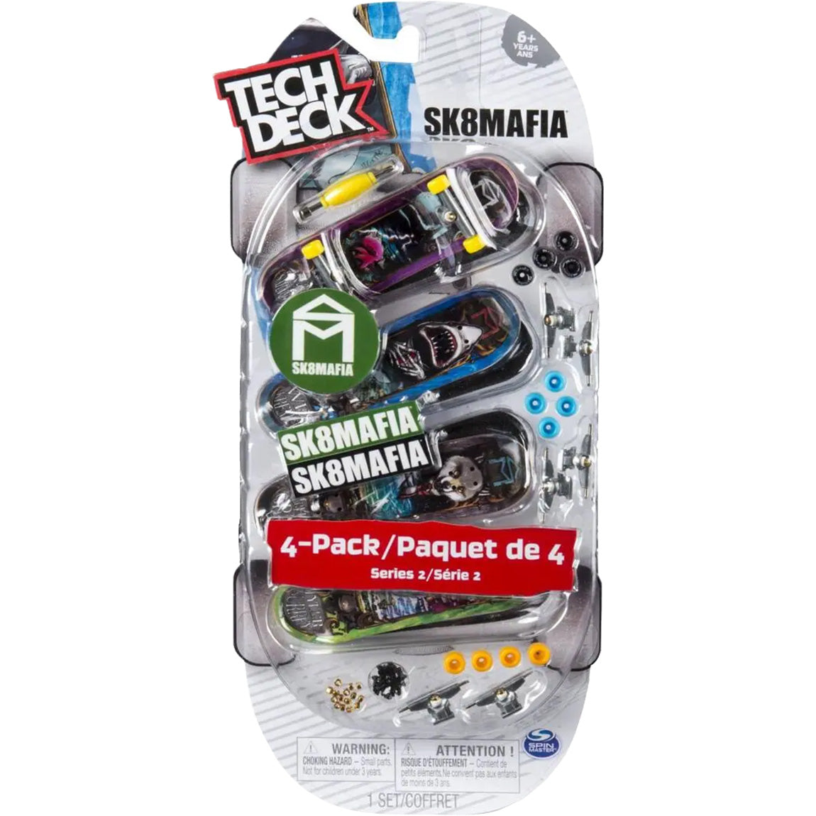 Tech Deck Assorted Multipack Fingerboards (4 Pack)