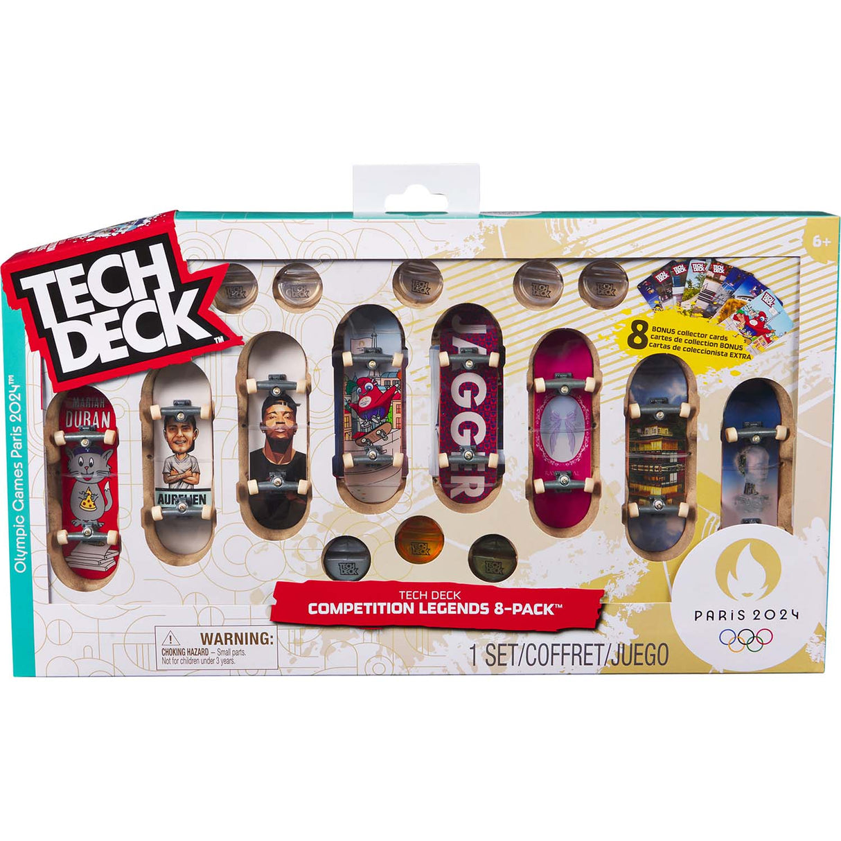 Tech Deck Olympic Competition Legends 8 Pack