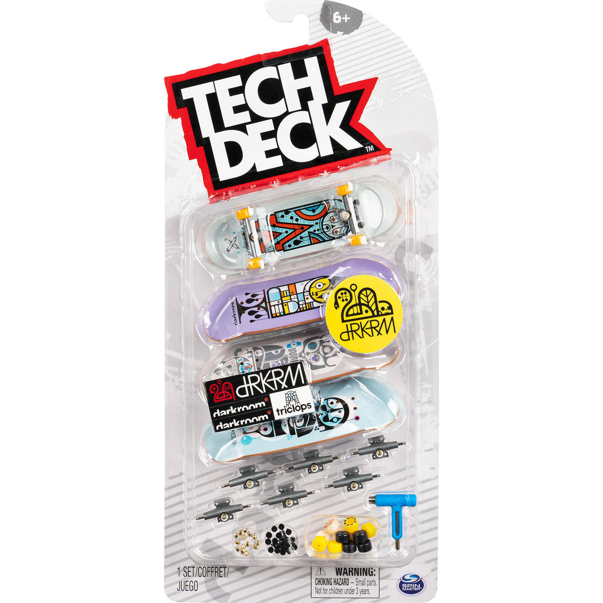 Tech Deck 4 Pack Fingerboard Set - Random