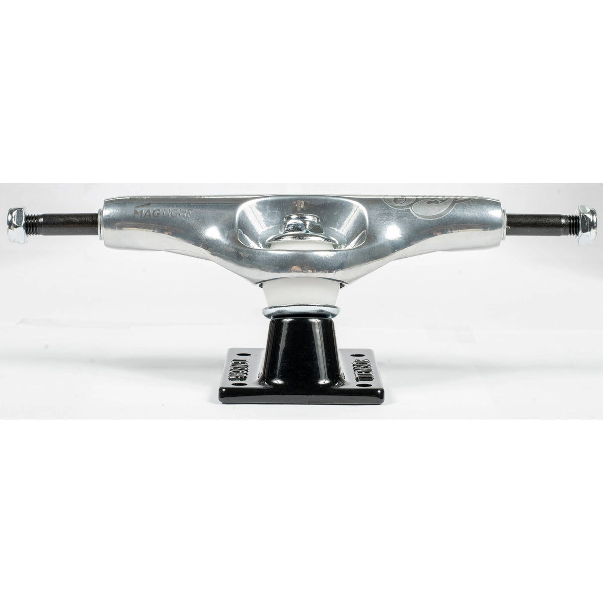Tensor Mag Light Glossy Skateboard Trucks - Daewon/Silver