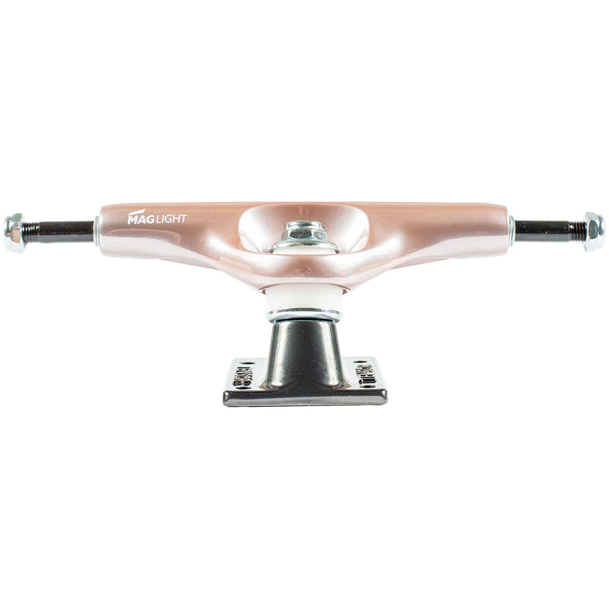 Tensor Mag Light Glossy Skateboard Trucks - Rose Gold/Gunmetal 5.25"