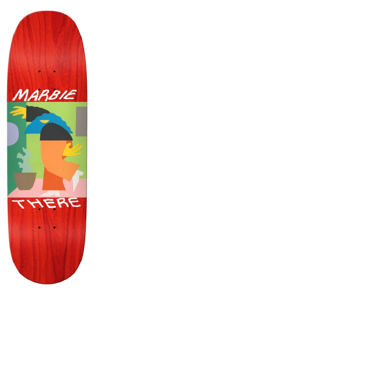 There Trying To Be Cool Skateboard Deck - Marbie 8.5"