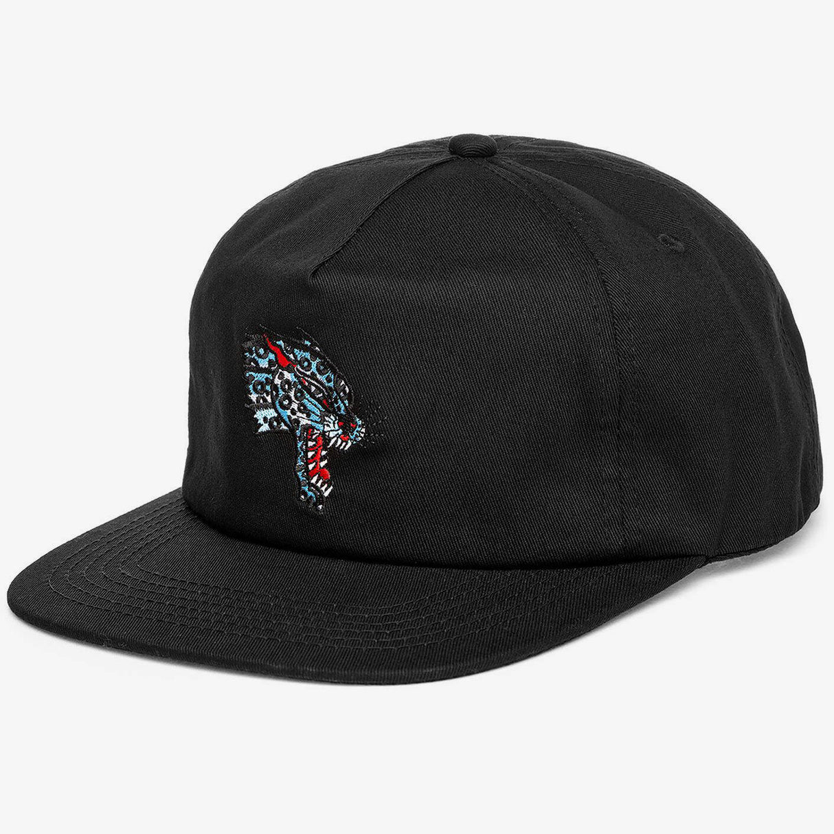 Thrasher Leopard Mag Snapback Cap - Black